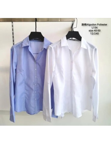 Camisa Oxford L154-Mezclado (Pack 12)