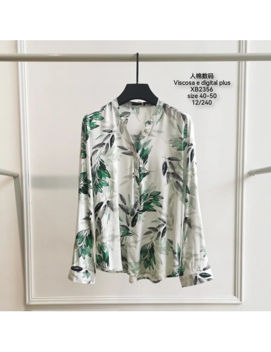 ▷ Camisa Viscosa Estampada XB2356 (Pack 12)