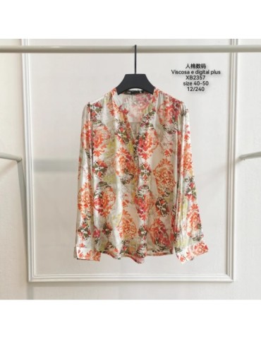 ▷ Camisa Viscosa Estampada XB2357 (Pack 12)