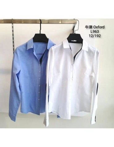 ▷ Camisa Oxford L963-MEZCLADO (Pack 12)