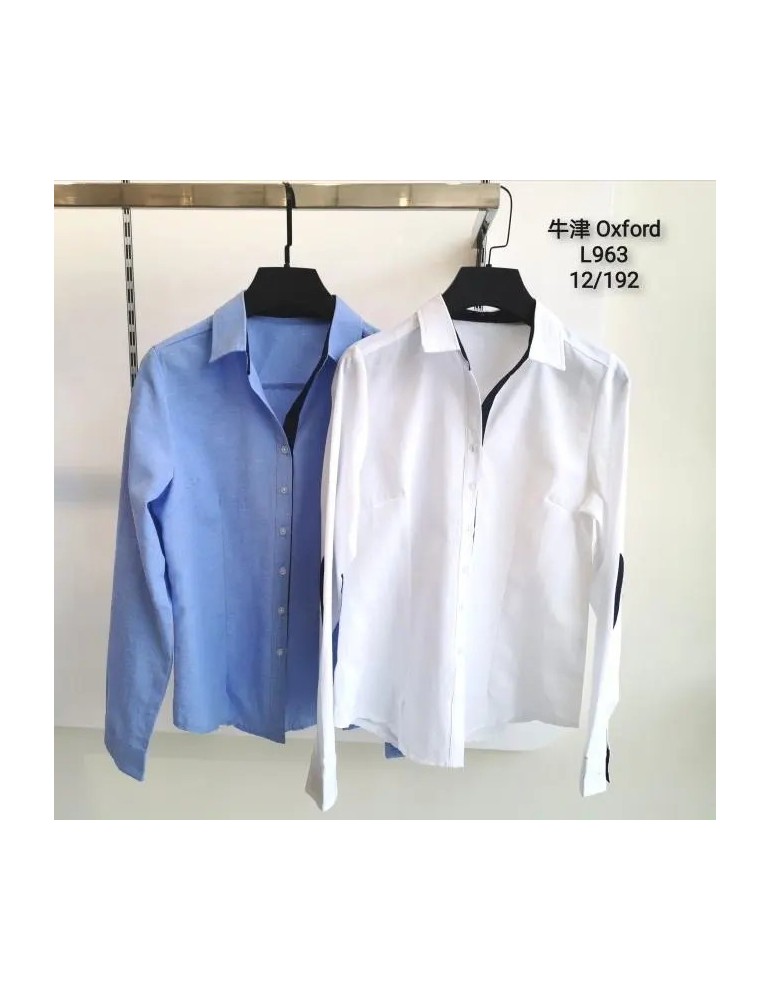▷ Camisa Oxford L963-MEZCLADO (Pack 12)