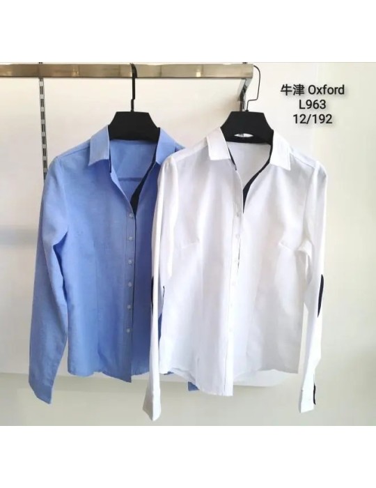 ▷ Camisa Oxford L963-MEZCLADO (Pack 12)