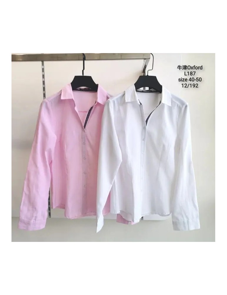 Camisa Oxford L187-Mezclado (Pack 12)