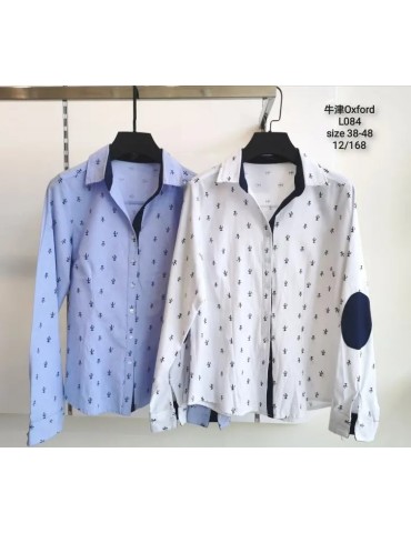 Camisa Oxford L084-Mezclado (Pack 12)
