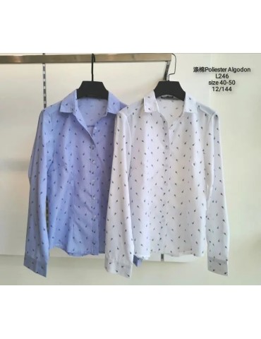 Camisa Oxford L246-Mezclado (Pack 12)