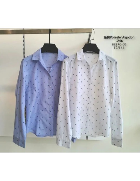 Camisa Oxford L246-Mezclado (Pack 12) Camisa Oxford L246-Mezclado (Pack 12)