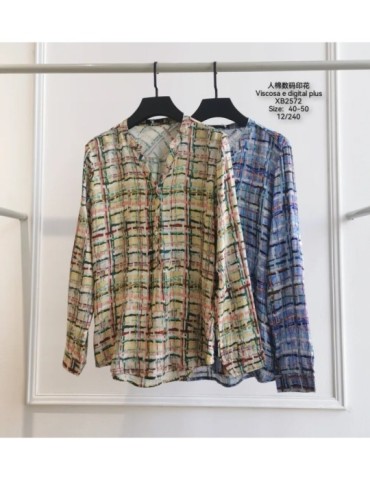 ▷ Camisa Viscosa Estampada XB2572 | Boteli