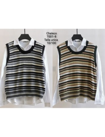 Chaleco T001-8 (Pack6)