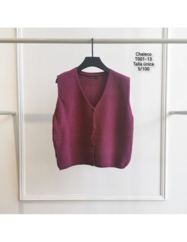 Chaleco Jersey T001-13 (Pack 6)