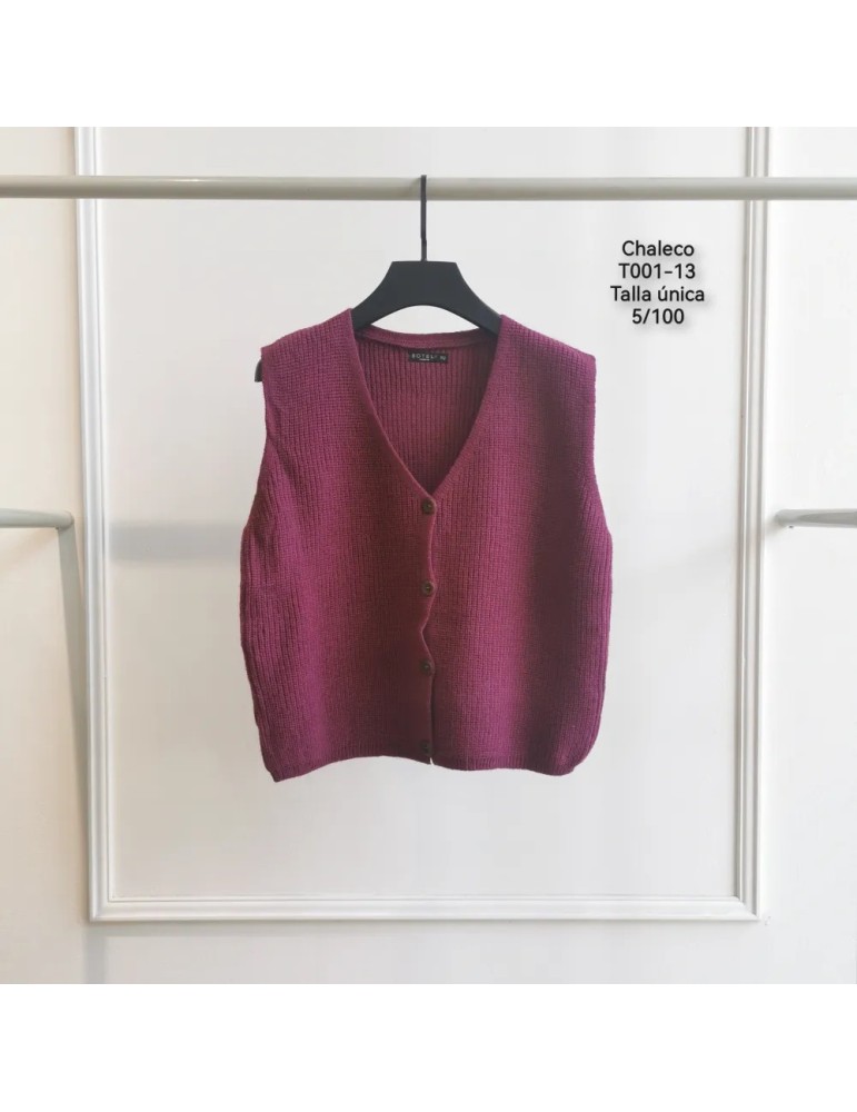 Chaleco Jersey T001-13 (Pack 6)