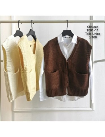 Chaleco T001-11 (Pack6)