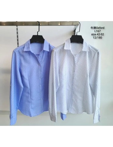 Camisa Oxford L167-Mezclado (Pack 12)