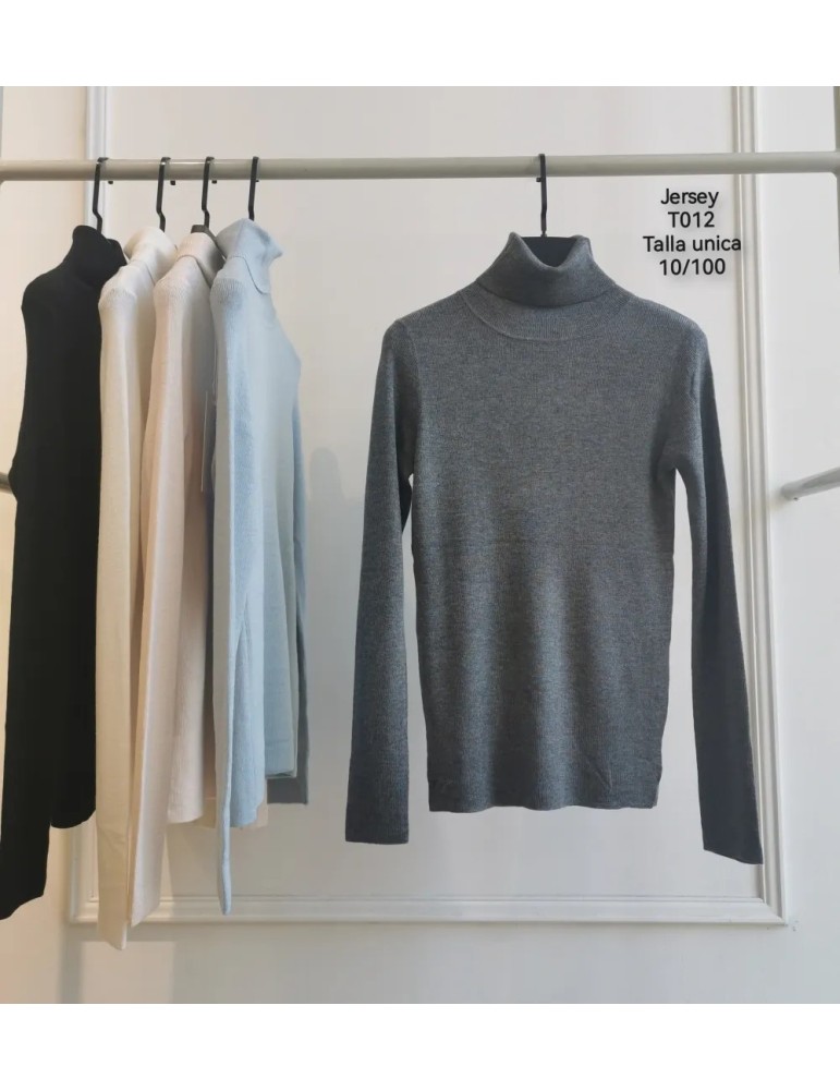 Jersey Cuello Alto T012-MEZCLADO (Pack10)