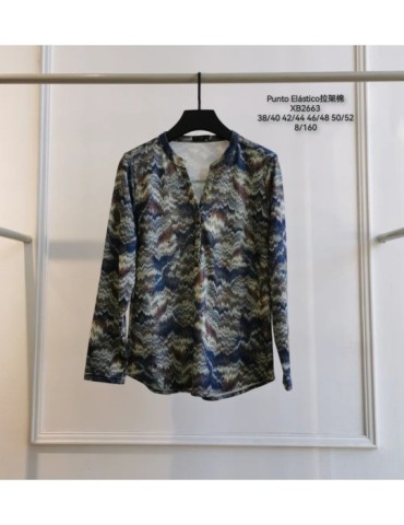 Camisa XB2663-ANIMAL PRINT (Pack 8)