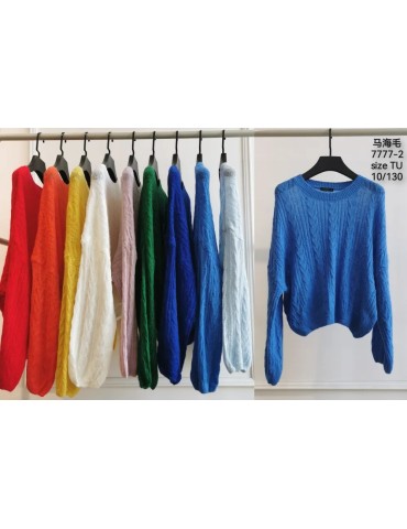 Jersey Cuello Redondo 7777-2-MEZCLADO (Pack10)