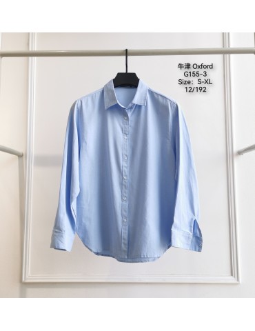 Camisa Oxford G155-3 (Pack 12)
