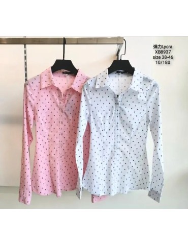 Camisa Oxford XB8937-MEZCLADO (Pack 10)