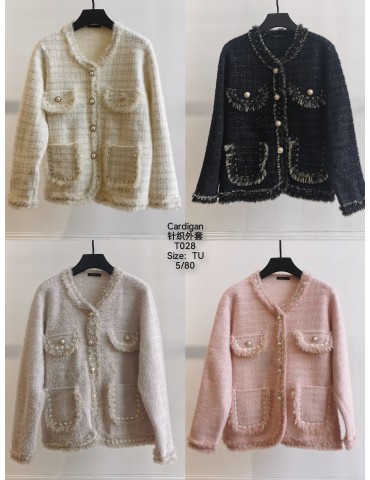 Cardigan T028-MEZCLADO (Pack5)