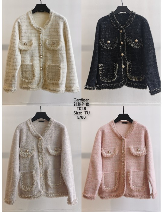 Cardigan T028-MEZCLADO (Pack5)