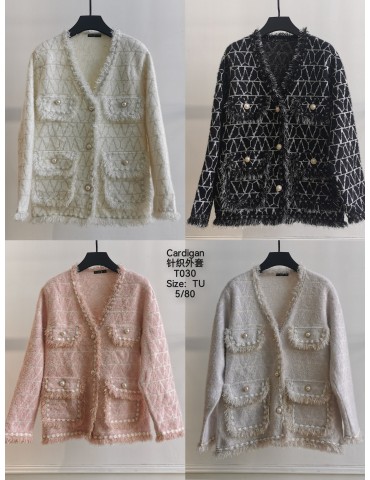 Cardigan T030-MEZCLADO (Pack5)