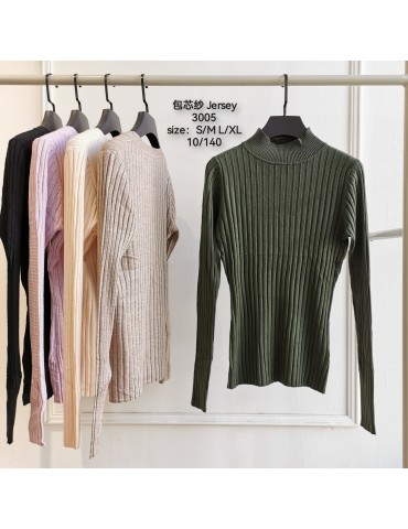 Jersey Cuello Medio 3005 (Pack 10)