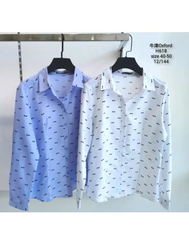 Camisa Oxford H618-MEZCLADO (Pack 12)