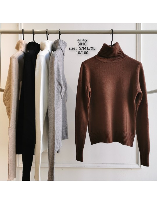 Jersey Cuello Alto 3010 (Pack 10) Jersey Cuello Alto 3010 (Pack 10)