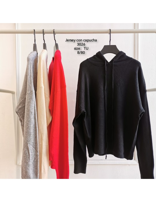 Jersey Con Capucha 3026 (Pack 8)