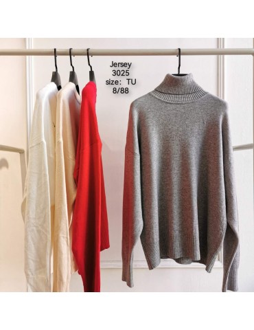 Jersey Cuello Alto 3025 (Pack 8)