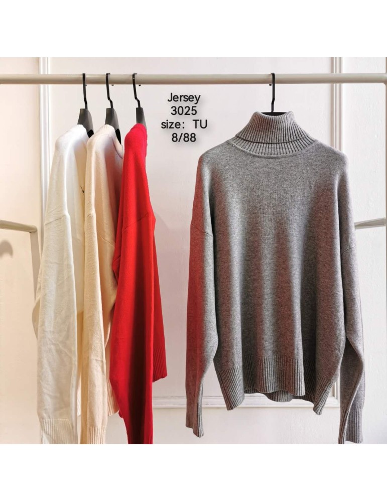 Jersey Cuello Alto 3025 (Pack 8)