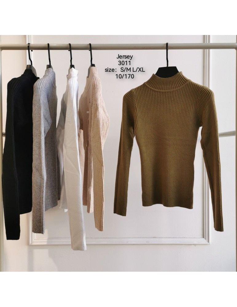 Jersey Cuello Medio 3011 (Pack 10)