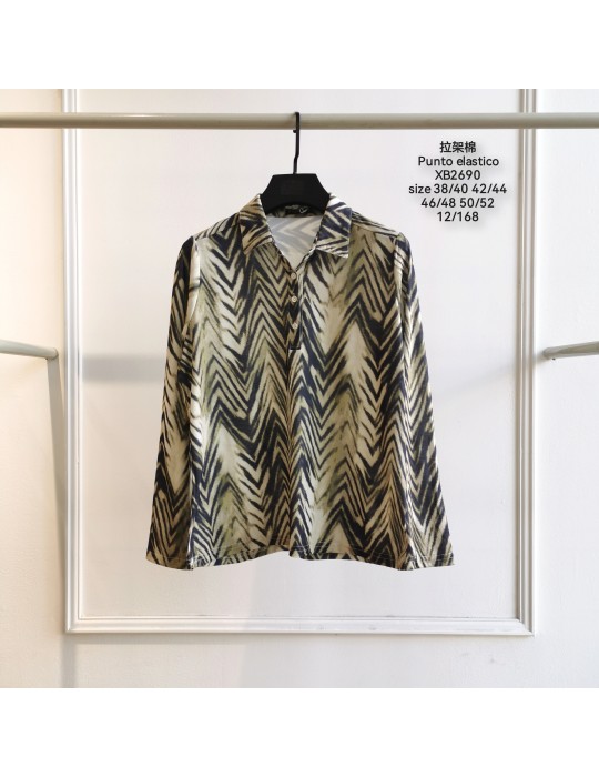 Camisa XB2690 ANIMAL PRINT (Pack 8)