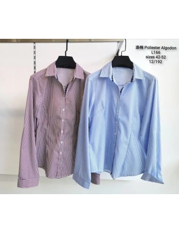 Camisa Oxford L166-MEZCLADO (Pack 12)