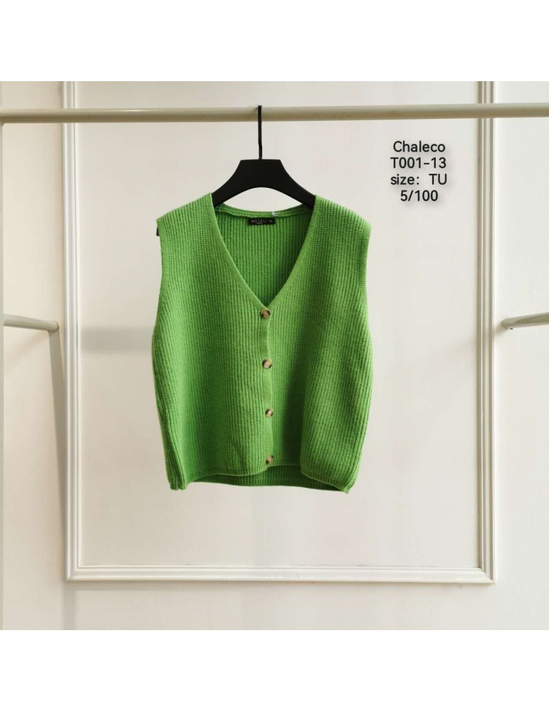 Chaleco Jersey T001-13 (Pack 6)