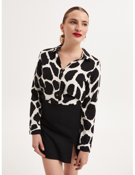 Camisa Viscosa M625-1 ANIMALPRINT (Pack 12)