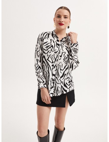 Camisa Viscosa G046-ANIMAL PRINT (Pack 12)