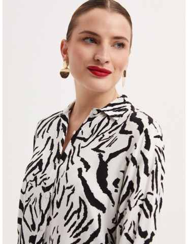 Camisa Viscosa G046-ANIMAL PRINT (Pack 12) 2