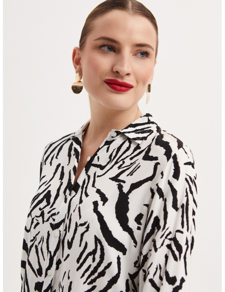 Camisa Viscosa G046-ANIMAL PRINT (Pack 12)