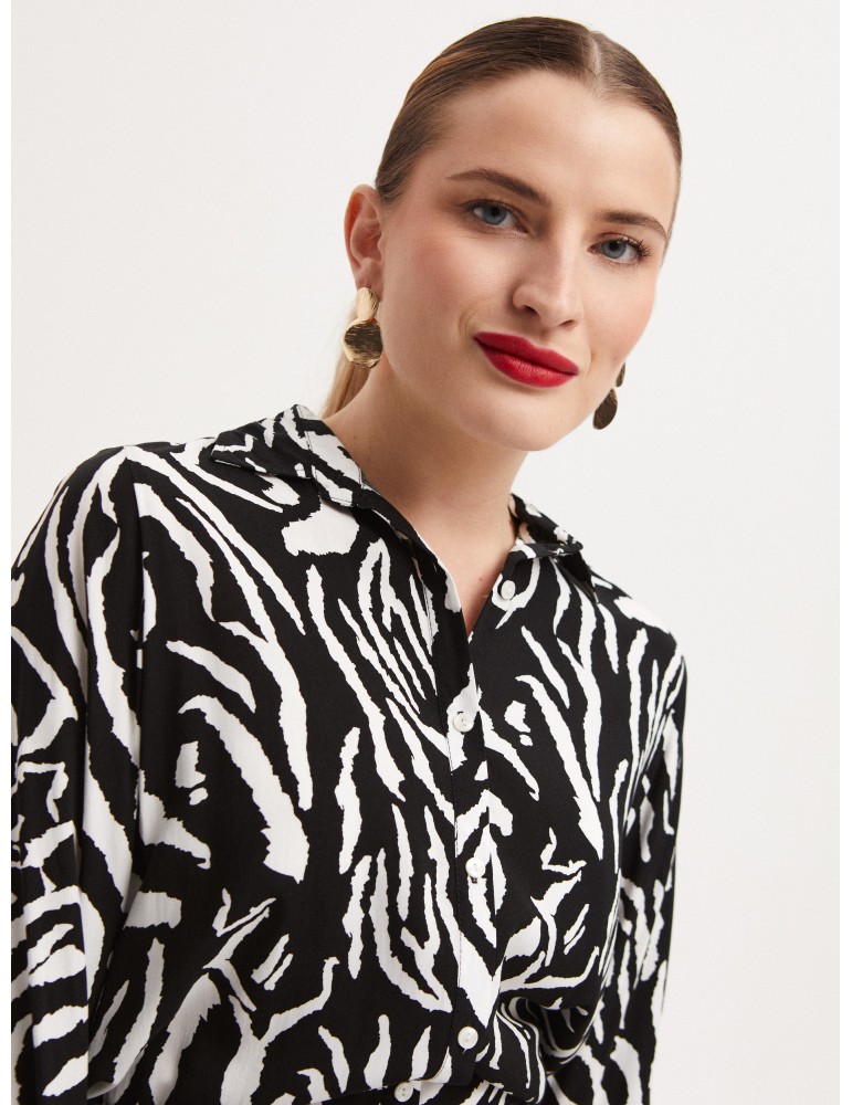 Camisa Viscosa G045-ANIMAL PRINT (Pack 12)