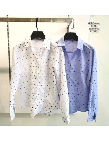 Camisa Oxford L158-MEZCLADO (Pack 12)