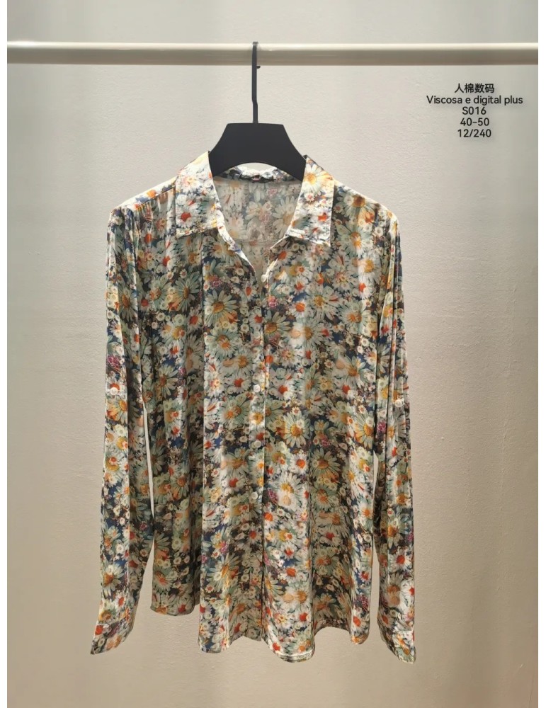 ▷ Camisa Viscosa Mujer S016 (Pack 12)