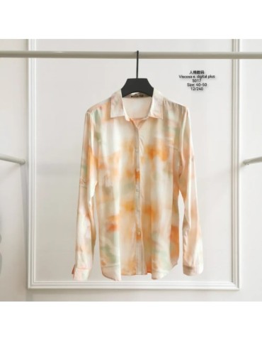 ▷ Camisa Viscosa Mujer Estampado S017 (Pack 12)