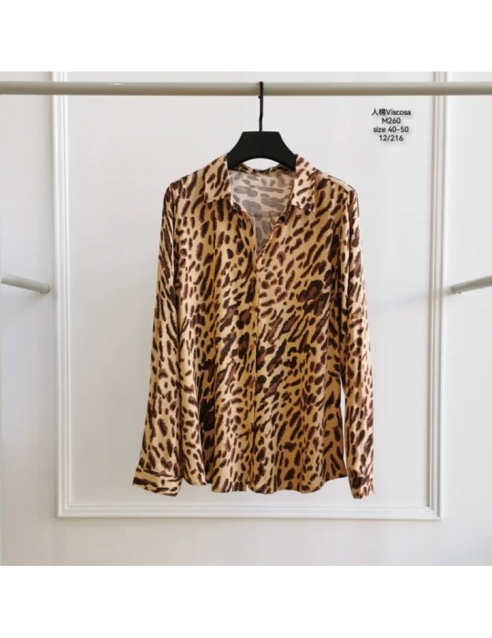 Camisa Viscosa M260-ANIMAL PRINT (Pack 12) Camisa Viscosa M260-ANIMAL PRINT (Pack 12)