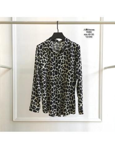 Camisa Viscosa M283-ANIMAL PRINT (Pack 12)