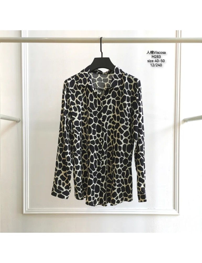 Camisa Viscosa M283-ANIMAL PRINT (Pack 12)