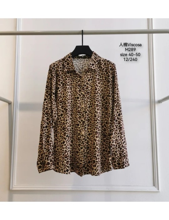 Camisa Viscosa M289-ANIMAL PRINT (Pack 12)
