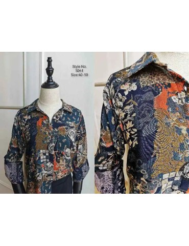 ▷ Camisa Estampada Mujer S041 (Pack 12) | Boteli