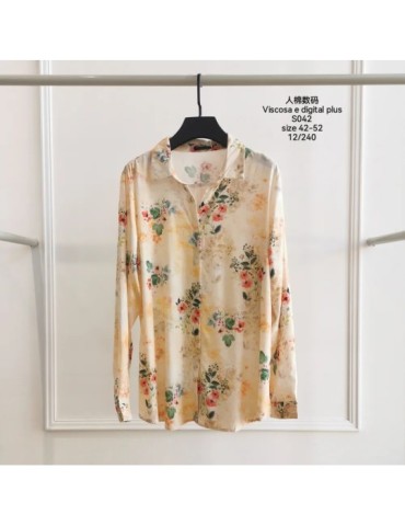 ▷ Camisa Viscosa Estampada S042 (Pack 12)