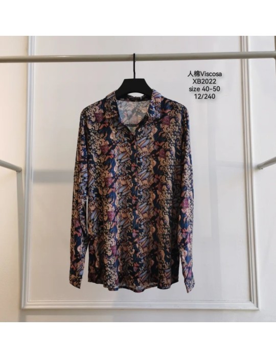 Camisa Viscosa XB2022-Animal Print (Pack 12) Camisa Viscosa XB2022-Animal Print (Pack 12)