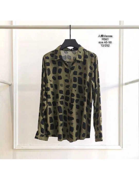 Camisa Viscosa M361-Animal Print (Pack 12) Camisa Viscosa M361-Animal Print (Pack 12)